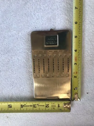 1940’s Vintage Tasco Pocket Arithmometer