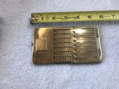 1940’s Vintage Tasco Pocket Arithmometer