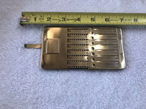 1940’s Vintage Tasco Pocket Arithmometer