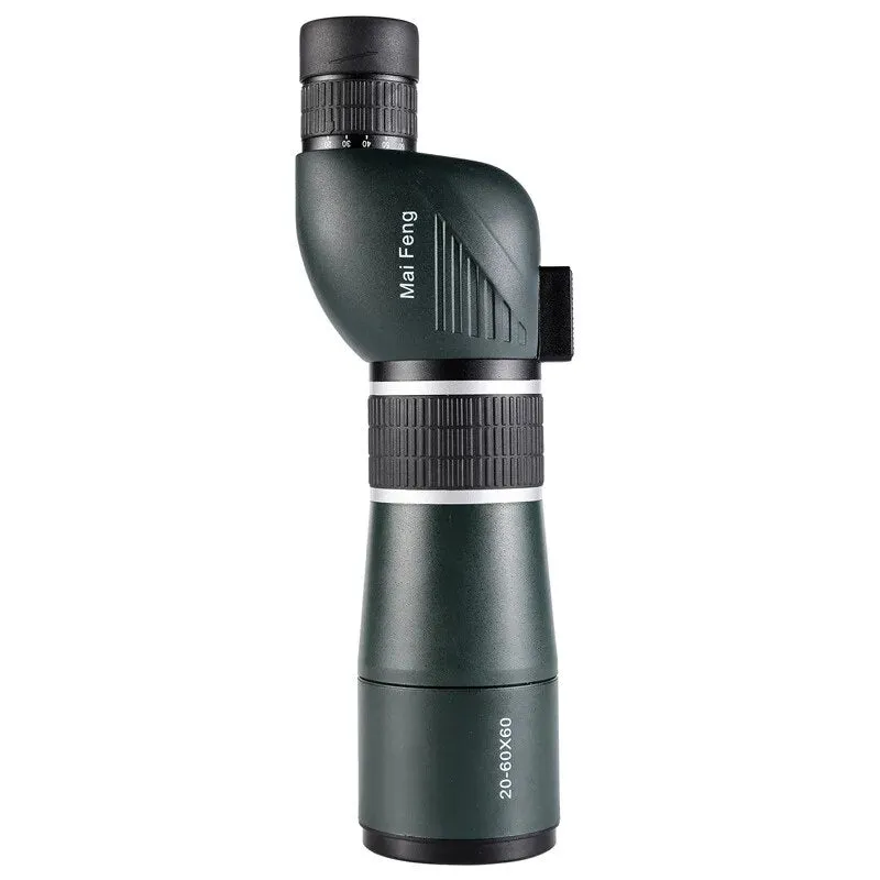 20-60x60 Zoom Monoculars Watching Telescope Binoculars Long Range with Clip