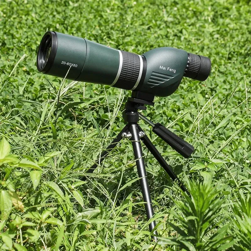 20-60x60 Zoom Monoculars Watching Telescope Binoculars Long Range with Clip