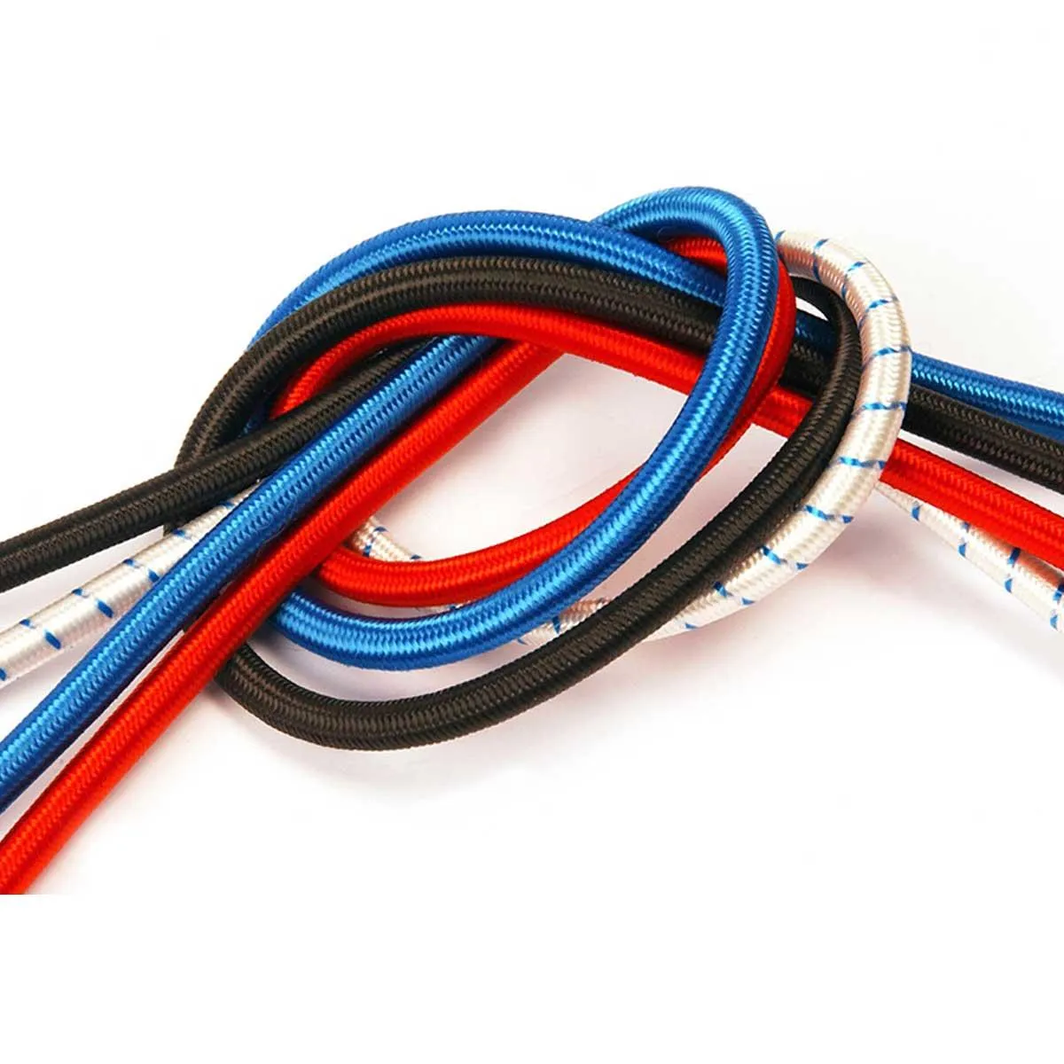 20m of 5mm Shockcord Elastic Bungee Rope - Black