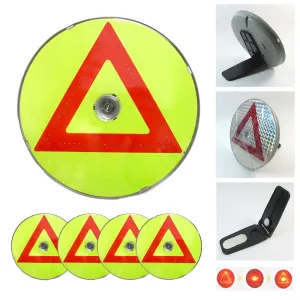 5 PCS Reflective Traffic Warning Sign Emergency Triangle Car Safety Roadside Kit