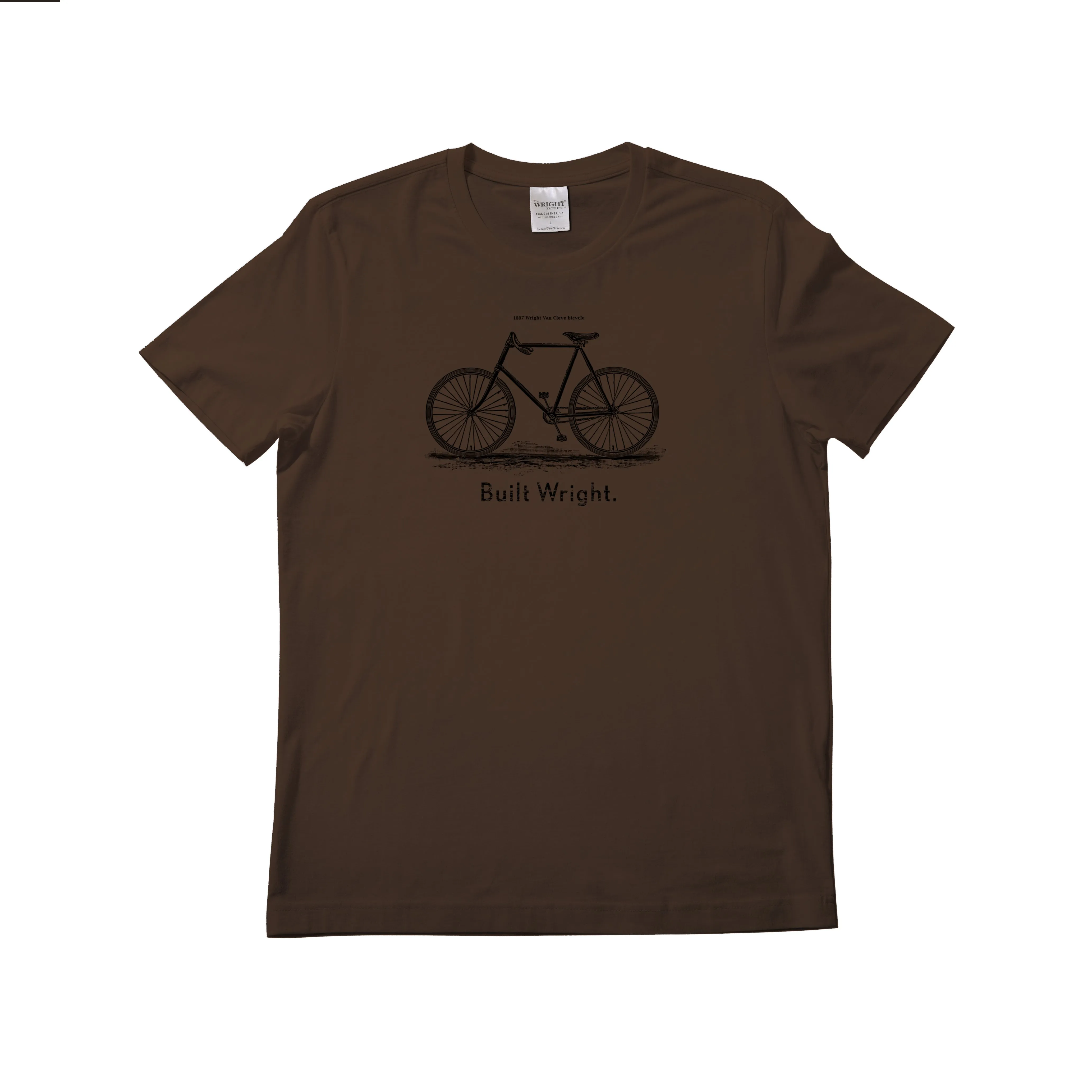 Built Wright. T-shirt | organic cotton, short sleeve, Bark