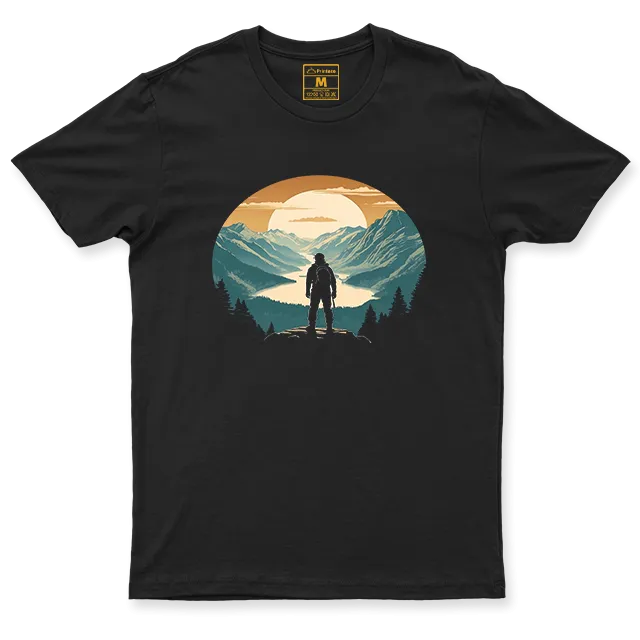 Drifit Shirt: Face Sunset