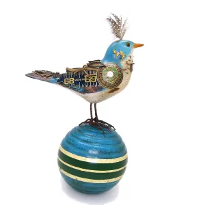 Mullanium Bird Croquet Ball Artists Jim Tori Mullan Steampunk Handmade B800