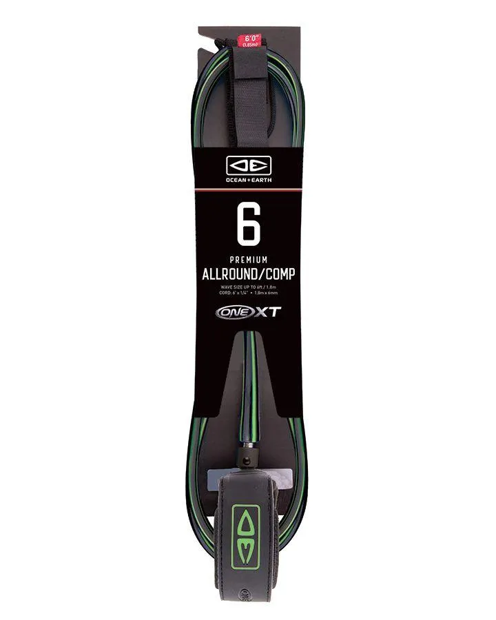 OCEAN & EARTH 6'0 ALL ROUND XT COMP LEASH