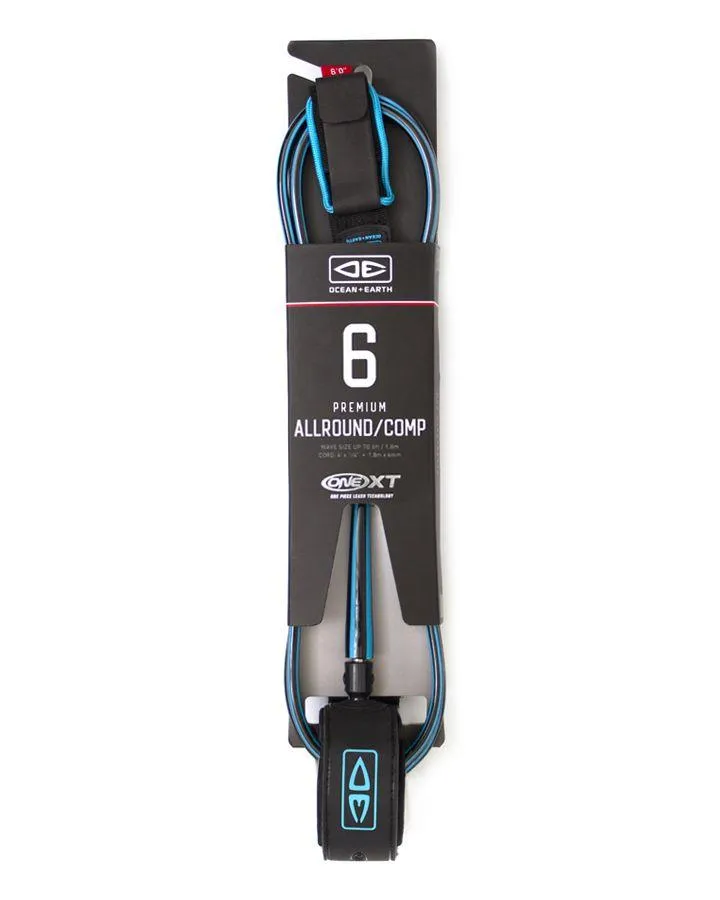 OCEAN & EARTH 6'0 ALL ROUND XT COMP LEASH