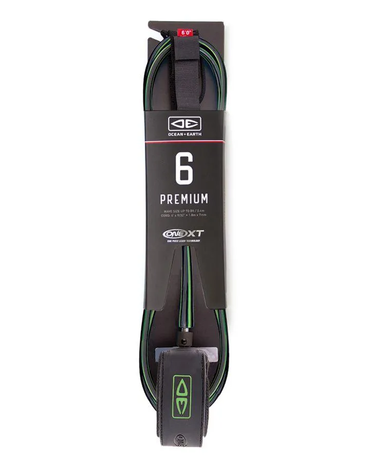 OCEAN & EARTH 6'0 PREMIUM XT ONE PIECE LEASH