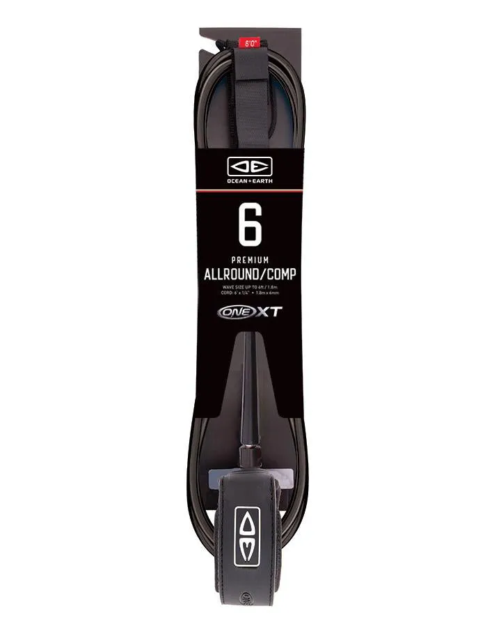 OCEAN & EARTH 6'0 PREMIUM XT ONE PIECE LEASH