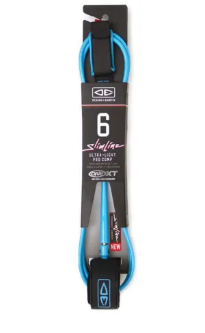 OCEAN & EARTH 6'0 SLIM LINE ONE PRO COMP LEASH