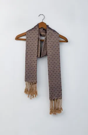 Stitched 1 Piece Dyed Cotton Scarf (NA-D-PL-23-032 PURPLE)
