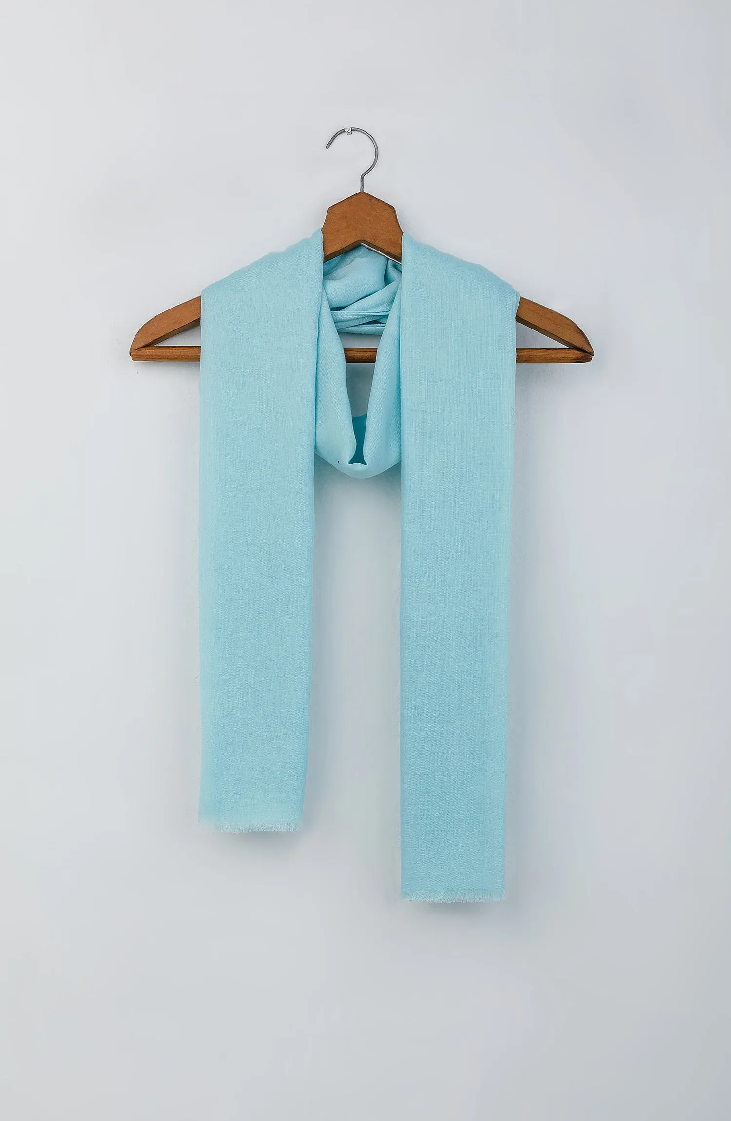 Stitched 1 Piece Dyed Cotton Scarf (WADC23W-1009)