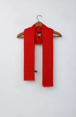 Stitched 1 Piece Dyed Cotton Scarf (WADC23W-1013)