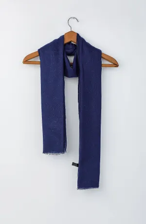 Stitched 1 Piece Dyed Cotton Scarf (WADC23W-1020)