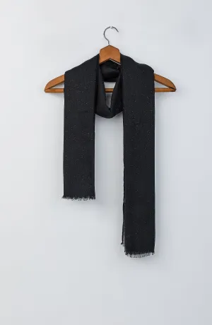 Stitched 1 Piece Dyed Cotton Scarf (WADC23W-1021)