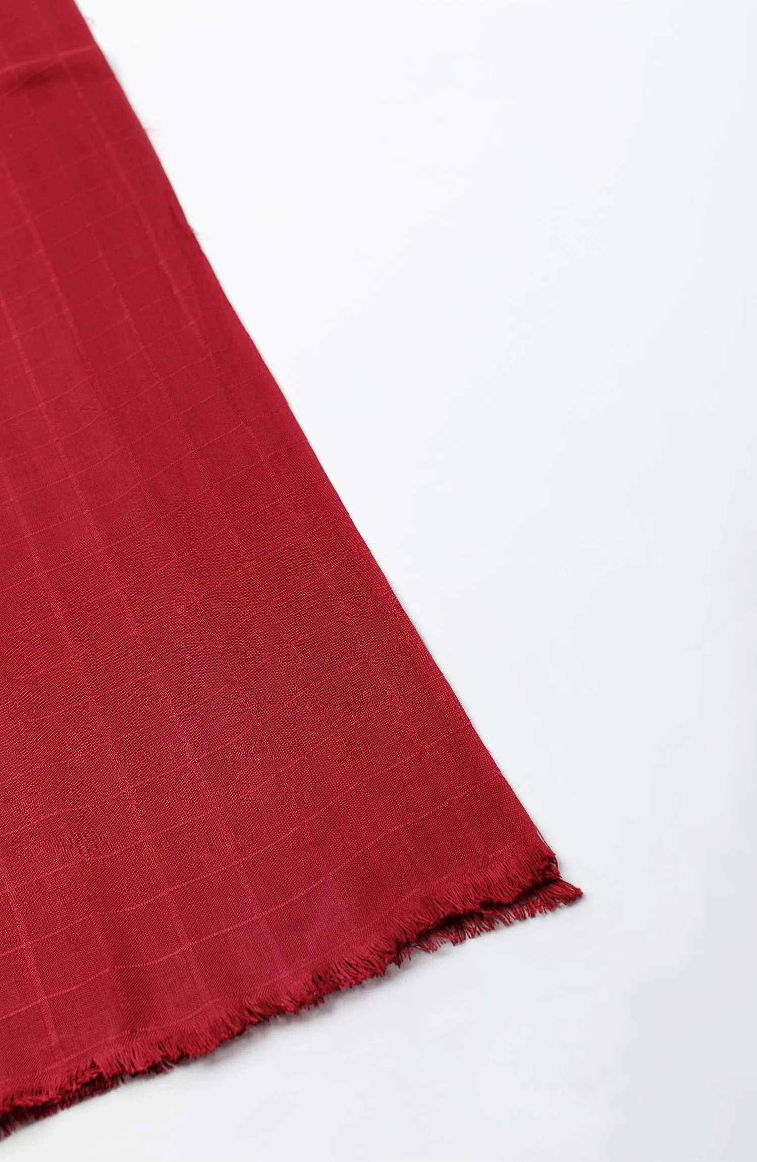 Stitched 1 Piece Dyed Cotton Scarf (WADC23W-1024)