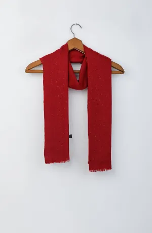 Stitched 1 Piece Dyed Cotton Scarf (WADC23W-1024)