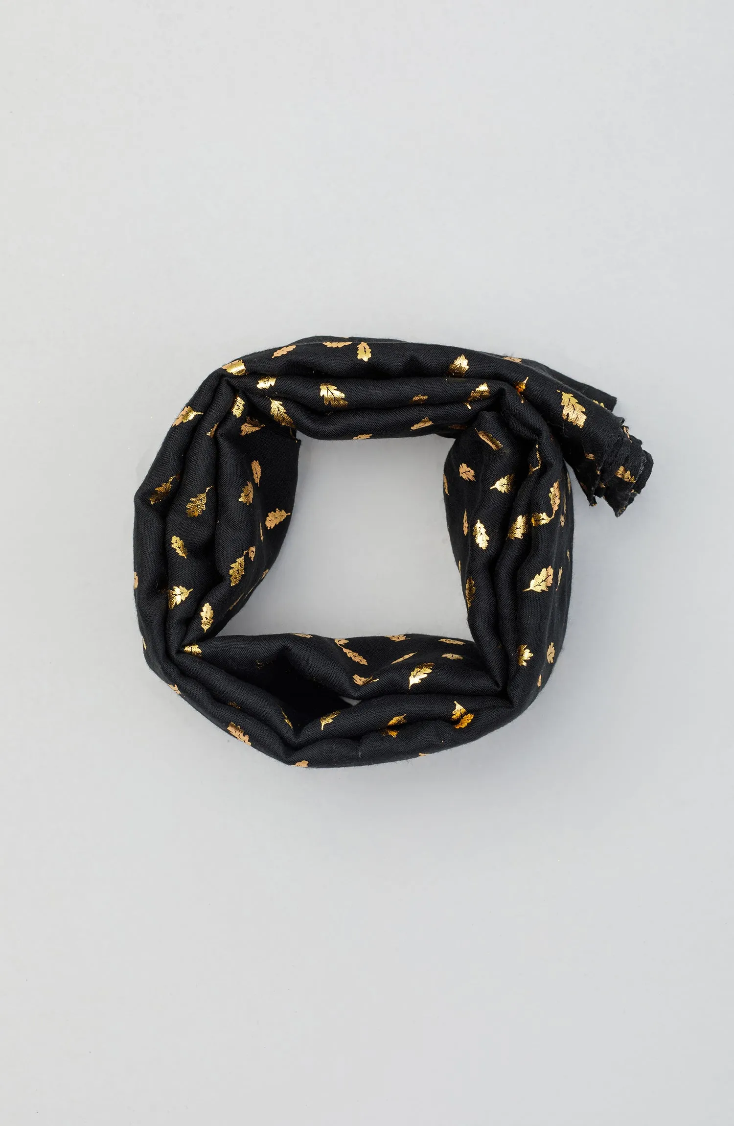 Stitched 1 Piece Dyed Cotton Scarf (WADC23W-1050)