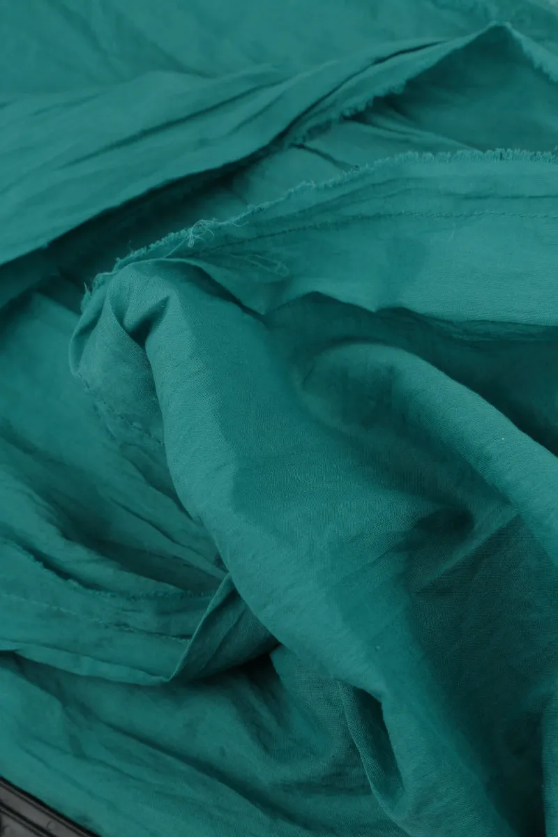 Turquoise Cotton Scarf
