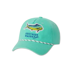 Youth Ensenada Rope Hat - Mahi Mahi Patch